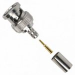 BNC male crimp connector για RG213