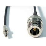 Fixed pigtail N type (F) σε CRC9 (M) με μήκος 200mm.