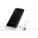 Power bank 5V/20000mAh με 2 θύρες USB, φακό και LCD οθόνη - Μαύρο
