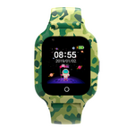 Wonlex KT22s Android 4G παιδικό smartwatch με θερμόμετρο, κάμερα, βιντεοκλήση, GPS,σύνδεση σε WiFi -πράσινο χρώμα