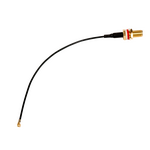 SMA female bulkhead (with O-ring) + 1.32mm coaxial cable + U.FL (IPEX) plug μήκος καλωδίου 40cm