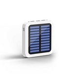 KD-04003 Solar Power Bank (5000mAh) λευκό χρώμα