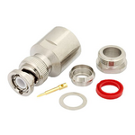 BNC αρσενικό clamp connector για καλώδιο RG8/213