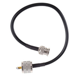Pigtail PL259-male - BNC male 50cm