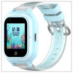 Wonlex KT23T Android 4G παιδικό smartwatch με θερμόμετρο, κάμερα, βιντεοκλήση, GPS,σύνδεση σε WiFi -γαλαζιο χρώμα