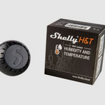 Shelly H&T Αισθητήρας Θερμοκρασίας & Υγρασίας Smart Wi-Fi (μαύρο χρώμα)