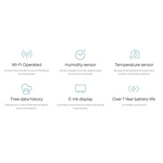 Shelly Plus H&T Αισθητήρας Smart WiFi Θερμοκρασίας & Υγρασίας, Αυτονομία 1 Έτος , Επαναφορτιζόμενος