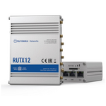 Teltonika RUTX12 Industrial Grade 2x 4G LTE (Cat6-εως 600Mbps) Dual SIM Router