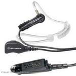 Motorola MDPMLN4607 μικροακουστικό με διάφανο σπιράλ για πομποδέκτες Motorola σειράς GP-320/340/360/380