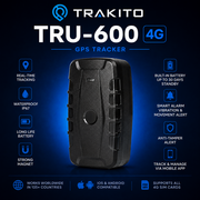 TRAKITO™ TRU-600 Φορητό GPS Tracker με ενσωματωμένη SIM κάρτα