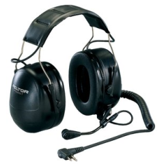 3M™ PELTOR™ Standard Flex Headset MT53H79P3E-77 για τοποθέτηση σε βιομηχανικό κράνος για Πομποδέκτες Motorola GP σειρά και CP040/DP1400.