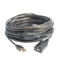 15 μέτρων USB 2.0 καλώδιο χαμηλών απωλειών 480Mbps Alfa Network AUSBC-15M.