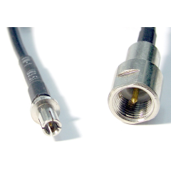 FME male to TS9 male Jumper RG174 cable, 200mm
