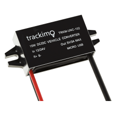 Trackimo [TRKM-UNC-102] μετατροπέας DC είσοδος 12-24V έξοδος 5V-3A με ασφαλειοθήκη