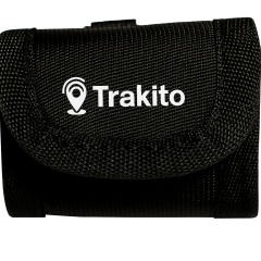 TRAKITO θήκη για GPS tracker, τοποθέτηση σε ζώνη, στο λαιμό με ιμάντα ανάρτησης ή στο κολάρο κατοικιδίου ζώου