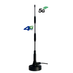 Κεραία 4G/5G (698-6000MHz) - με μαγνητική βάση - 3m καλώδιο και SMA(M) connector