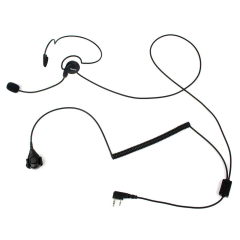 RETEVIS 2 Pin Earpiece Mic Finger PTT Headset για Kenwood Retevis BAOFENG πομποδέκτες
