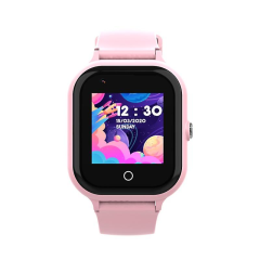 Wonlex KT24 Android 4G παιδικό smartwatch με θερμόμετρο, κάμερα, βιντεοκλήση, GPS,σύνδεση σε WiFi -ΡΟΖ χρώμα