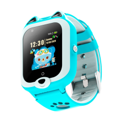 Wonlex KT22 Android 4G παιδικό smartwatch με θερμόμετρο, κάμερα, βιντεοκλήση, GPS,σύνδεση σε WiFi -τυρκουαζ χρώμα