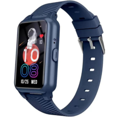 S10 smartwatch 4G με πλήκτρο sos- GPS- μέτρηση θερμοκρασίας, καρδιακού παλμού και πίεσης, αισθητήρα πτώσης (μπλε χρώμα)