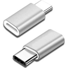 Female Lightning to USB Type-C Male Adapter