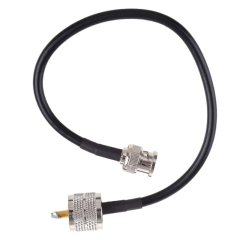 Pigtail PL259-male - BNC male 50cm