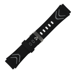 Λουράκι σιλικόνης για smartwatch MyKi 4 (μαύρο)