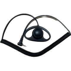 RETEVIS 1-PIN D-shape ακουστικό συμβατό με WOUXUN- KENWOOD, TYT, Baofeng