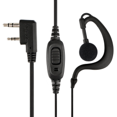 RE-3120 C-type Earhook Earpiece συμβατό με WOUXUN- KENWOOD, TYT, Baofeng