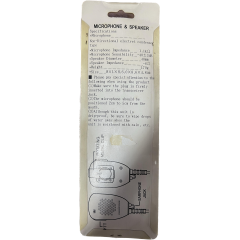 KLEIN Electronics 2-pin remote speaker microphone
