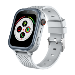 Wonlex KT15 Pro Android 8.1 4G παιδικό smartwatch με οθόνη αφης 1.85' ιντσών / GPS/ SOS/ βιντεοκλήση- WiFi- Bluetooth (γκρι χρώμα)