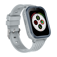 Wonlex KT15 Pro Android 8.1 4G παιδικό smartwatch με οθόνη αφης 1.85' ιντσών / GPS/ SOS/ βιντεοκλήση- WiFi- Bluetooth (γκρι χρώμα)