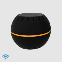 Shelly H&T Αισθητήρας Θερμοκρασίας & Υγρασίας Smart Wi-Fi (μαύρο χρώμα)
