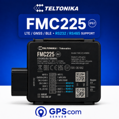 FMC225 IP67 (RS232/RS485) 4G GPS tracker με SIM κάρτα + 1 ΜΗΝΑ ΔΩΡΕΑΝ συνδρομή GPScom Server