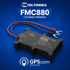 FMC880 4G GPS tracker με SIM κάρτα + 1 ΜΗΝΑ ΔΩΡΕΑΝ συνδρομή GPScom Server