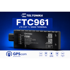 FTC961 4G GPS tracker IP69K με SIM κάρτα + 1 ΜΗΝΑ ΔΩΡΕΑΝ συνδρομή GPScom Server