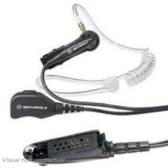 Motorola MDPMLN4607 μικροακουστικό με διάφανο σπιράλ για πομποδέκτες Motorola σειράς GP-320/340/360/380