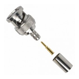 BNC male crimp connector για RG213