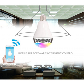Έξυπνη λάμπα LED E27 με ηχείο και σύνδεση bluetooth που αλλάζει χρώματα και παίζει μουσική (με App για Android & iOS !)