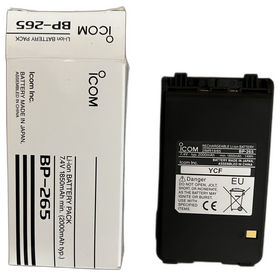 ICOM BP-265 7.4V 2000mAh Li-ion Γνήσια μπαταρία για πομποδέκτες ICOM