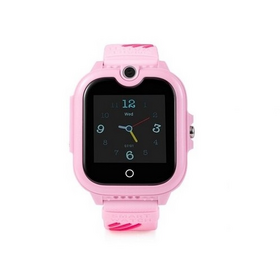 KT13 Android 4G παιδικό smartwatch με κάμερα - ΦΑΚΟ- βιντεοκλήση- GPS - σύνδεση σε WiFi - αδιάβροχο IP67 -ροζ χρώμα