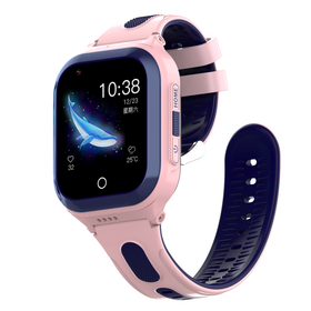 Wonlex KT24s Android 4G παιδικό smartwatch με θερμόμετρο, κάμερα, βιντεοκλήση, GPS,σύνδεση σε WiFi -ροζ χρώμα