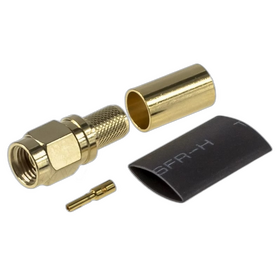RP SMA male crimp connector για LMR240
