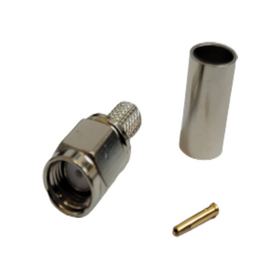 RP SMA male crimp connector για RG58