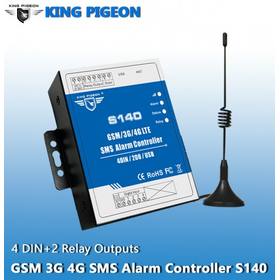 S140 GSM (3G-4G) σταθμός τηλεχειρισμού (4DIN+2DO+USB)