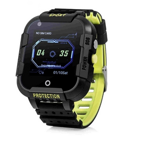Wonlex KT12 Android 4G παιδικό smartwatch με κάμερα - βιντεοκλήση- GPS - σύνδεση σε WiFi - αδιάβροχο IP67 -μαύρο χρώμα