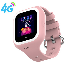 Wonlex KT21 Android 4G παιδικό smartwatch με θερμόμετρο, κάμερα, βιντεοκλήση, GPS,σύνδεση σε WiFi -ροζ χρώμα