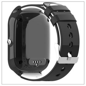 Wonlex KT22 Android 4G παιδικό smartwatch με θερμόμετρο, κάμερα, βιντεοκλήση, GPS,σύνδεση σε WiFi -μαύρο χρώμα