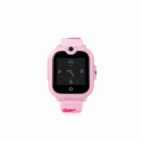 Wonlex KT13 Android 4G παιδικό smartwatch με κάμερα - ΦΑΚΟ- βιντεοκλήση- GPS - σύνδεση σε WiFi -ροζ χρώμα