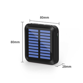 KD-04003 Solar Power Bank (5000mAh) λευκό χρώμα